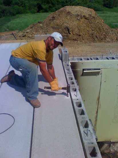 Pre-Cast Installation Photo